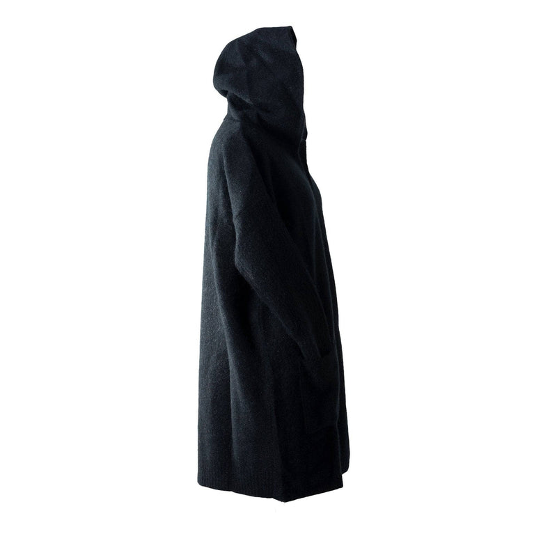 - Premium Possum and Merino Wool- Hooded Longline Cardigan - UGG Boot Australia