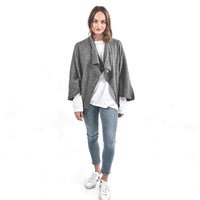 - Premium Possum and Merino Wool - Moss Stitch Shrug - UGG Boot Australia
