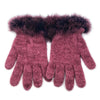 Premium Possum and Merino Wool - Fur Trim Gloves