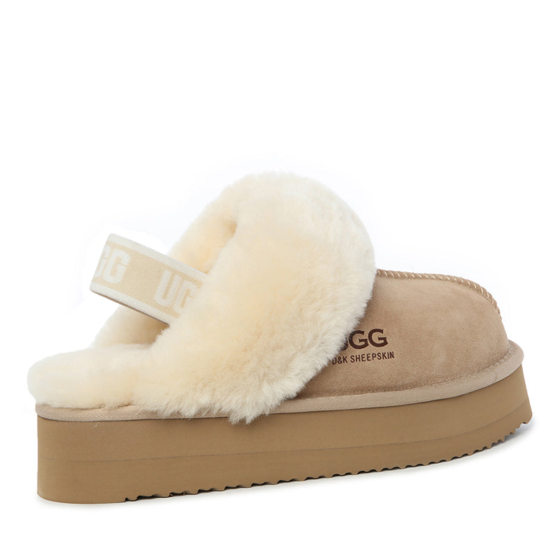Banded Platform Scuff Uggs