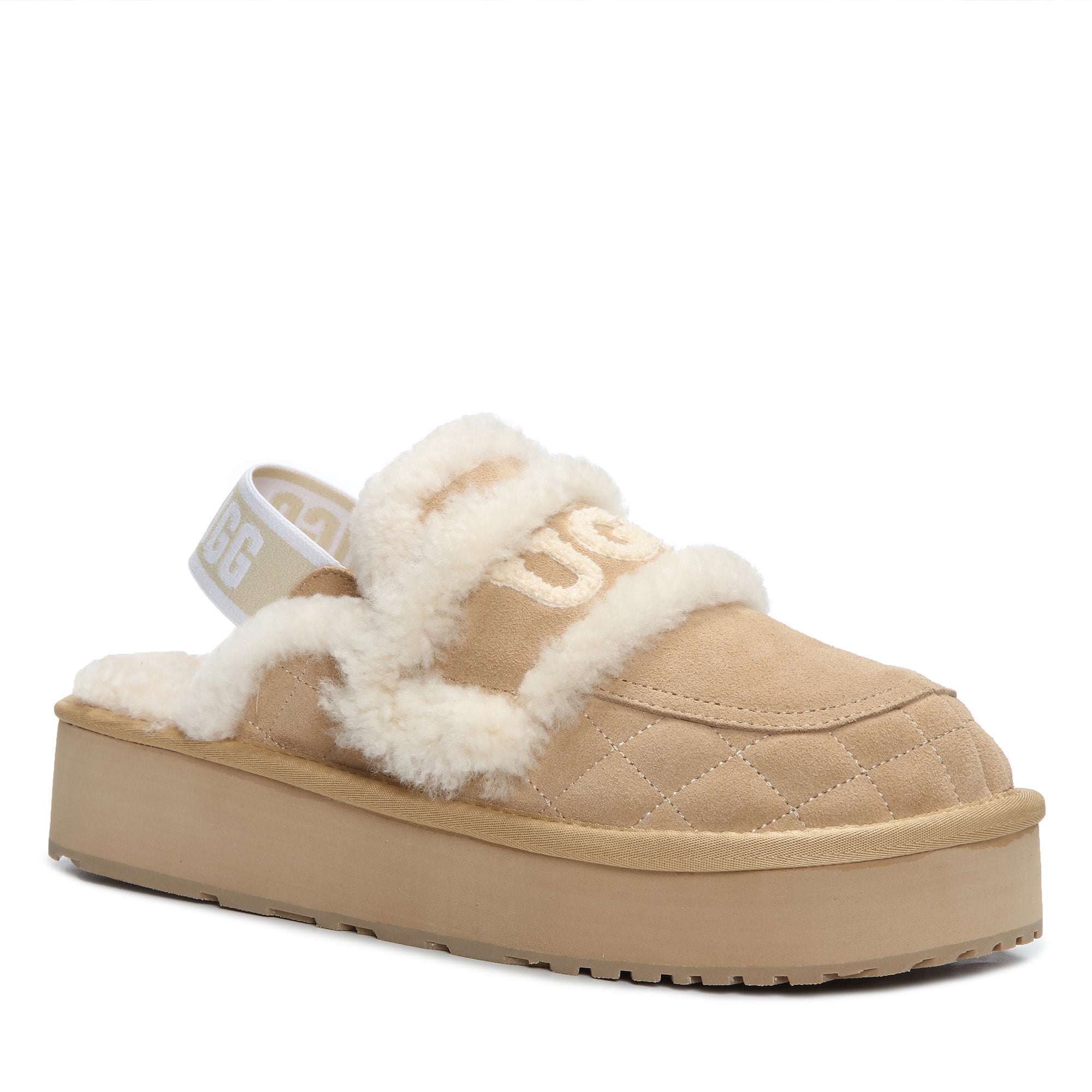 Detachable Platform Fluffy Uggs