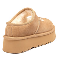 UGG Jaze Logo Platform Slippers
