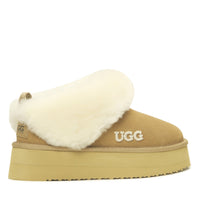 Fluffy Platform Ugg Slippers