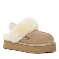 Banded Platform Scuff Uggs