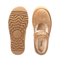 UGG Jaze Logo Platform Slippers