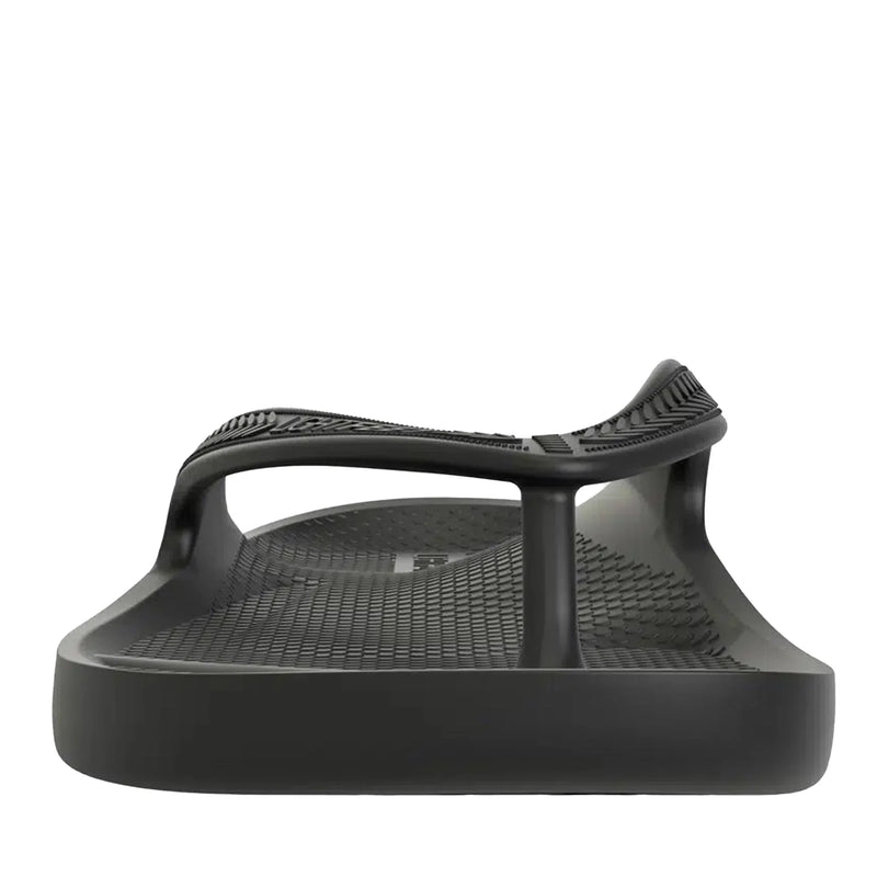 thongs - Black Arch Support Orthotic Unisex Thongs - UGG Boot Australia