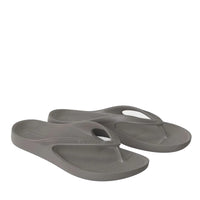 thongs - Coastal Grey Arch Support Orthotic Unisex Thongs - UGG Boot Australia