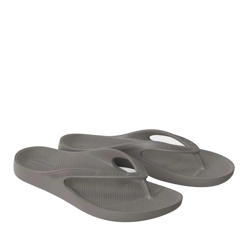 thongs - Coastal Grey Arch Support Orthotic Unisex Thongs - UGG Boot Australia