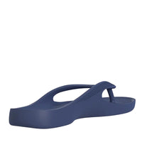 thongs - Navy Blue Arch Support Orthotic Unisex Thongs - UGG Boot Australia