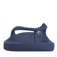 thongs - Navy Blue Arch Support Orthotic Unisex Thongs - UGG Boot Australia