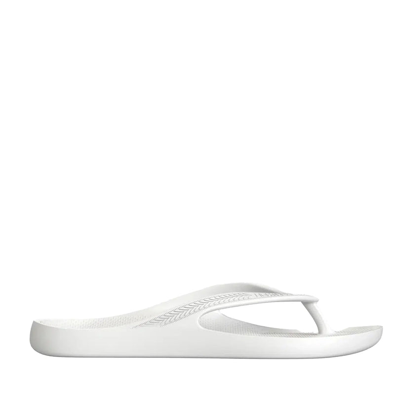 thongs - White Arch Support Orthotic Unisex Thongs - UGG Boot Australia