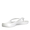 thongs - White Arch Support Orthotic Unisex Thongs - UGG Boot Australia