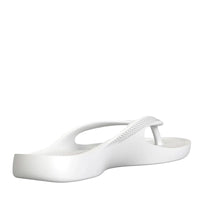 thongs - White Arch Support Orthotic Unisex Thongs - UGG Boot Australia