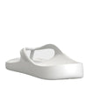 thongs - White Arch Support Orthotic Unisex Thongs - UGG Boot Australia