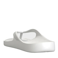 thongs - White Arch Support Orthotic Unisex Thongs - UGG Boot Australia