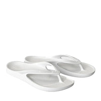 thongs - White Arch Support Orthotic Unisex Thongs - UGG Boot Australia