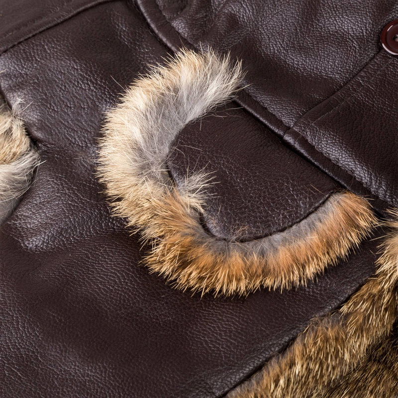 - UGG Aviator Leather Hat with Rabbit Fur - UGG Boot Australia