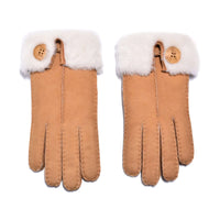- UGG Button Sheepskin Gloves - UGG Boot Australia