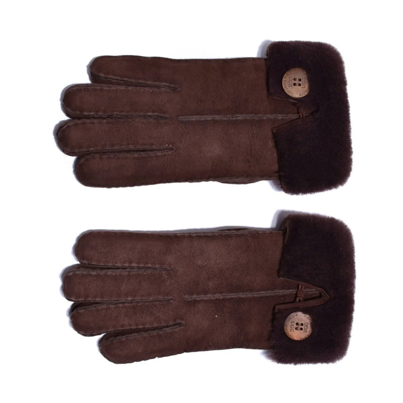 - UGG Button Sheepskin Gloves - UGG Boot Australia