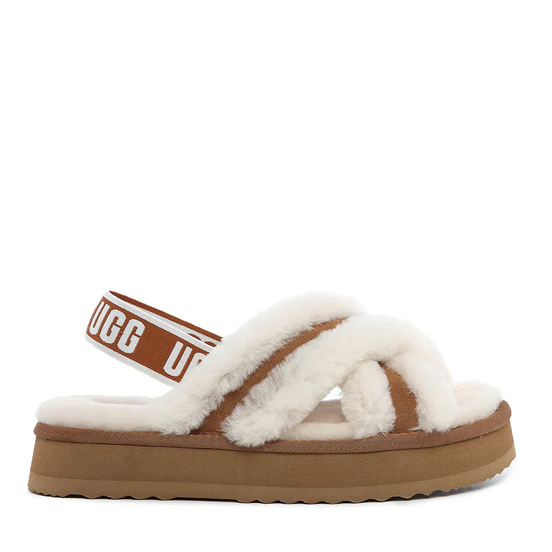 - UGG Daffy Cross Slides - UGG Boot Australia