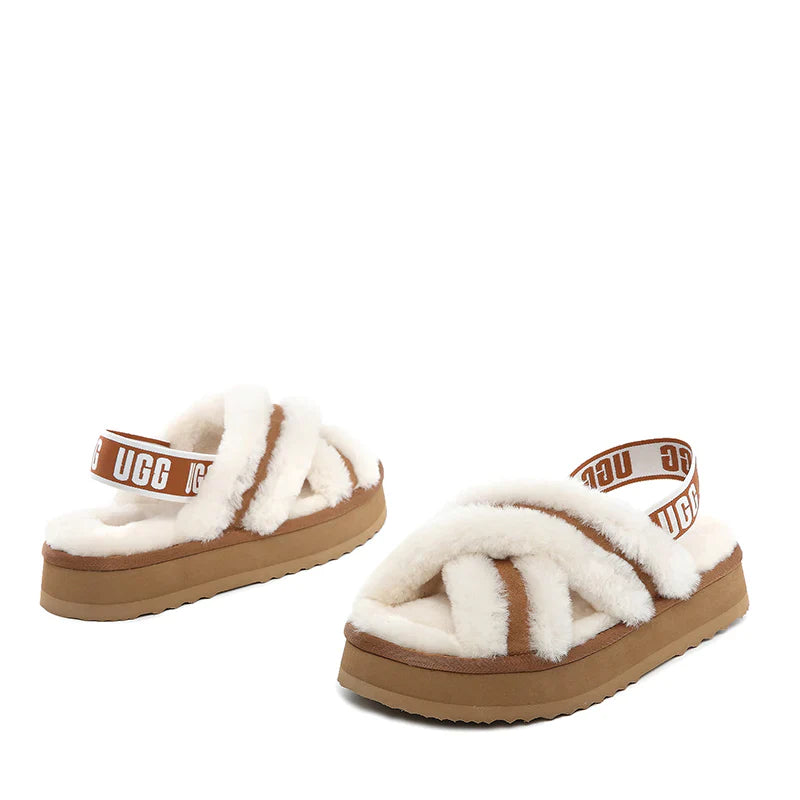 - UGG Daffy Cross Slides - UGG Boot Australia