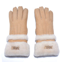 - UGG Double Cuff Sheepskin Gloves - UGG Boot Australia