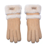 - UGG Double Cuff Sheepskin Gloves - UGG Boot Australia