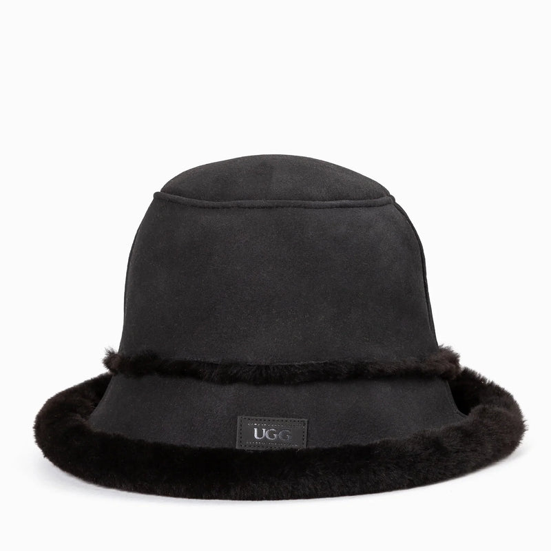 - UGG Double Face Sheepskin Bucket Hat - UGG Boot Australia