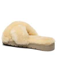 - UGG Fluffy Cross Slides - UGG Boot Australia
