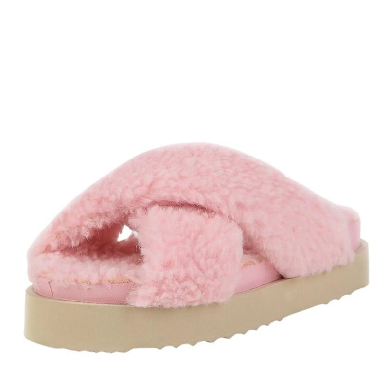 - UGG Iris Fluffy Platform Slides - UGG Boot Australia