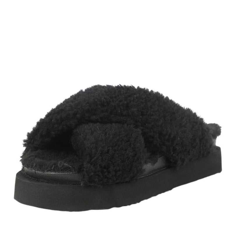 - UGG Iris Fluffy Platform Slides - UGG Boot Australia