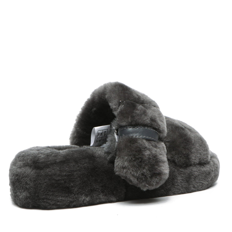 - UGG Jamella Fluffy Platform Slides - UGG Boot Australia