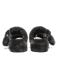 - UGG Jamella Fluffy Platform Slides - UGG Boot Australia
