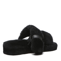 - UGG Jamella Fluffy Platform Slides - UGG Boot Australia