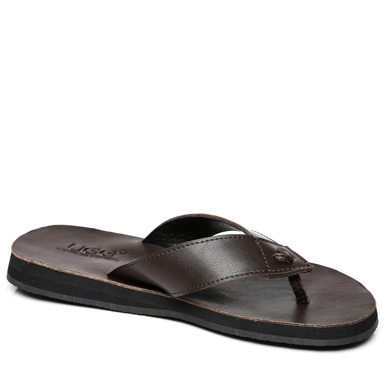 - UGG Leather Slide - UGG Boot Australia