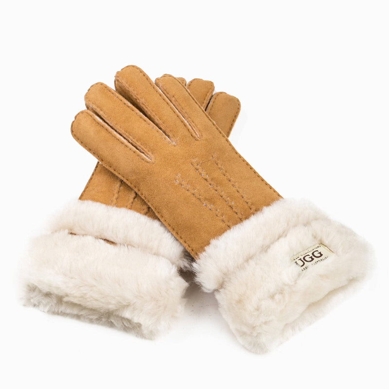 - UGG Premium Double Cuff Sheepskin Gloves - UGG Boot Australia