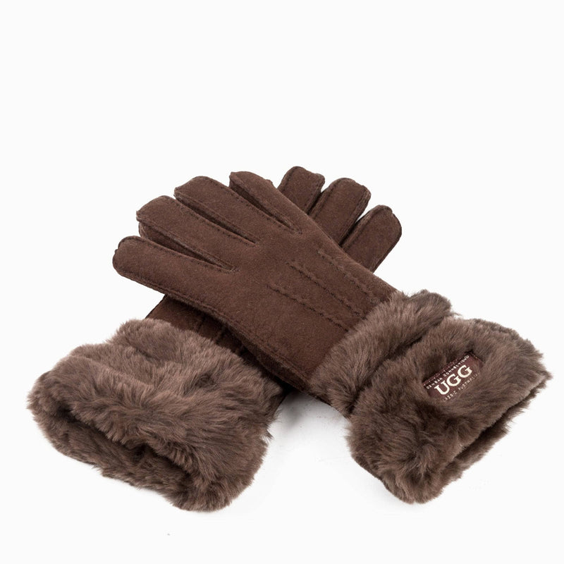 - UGG Premium Double Cuff Sheepskin Gloves - UGG Boot Australia