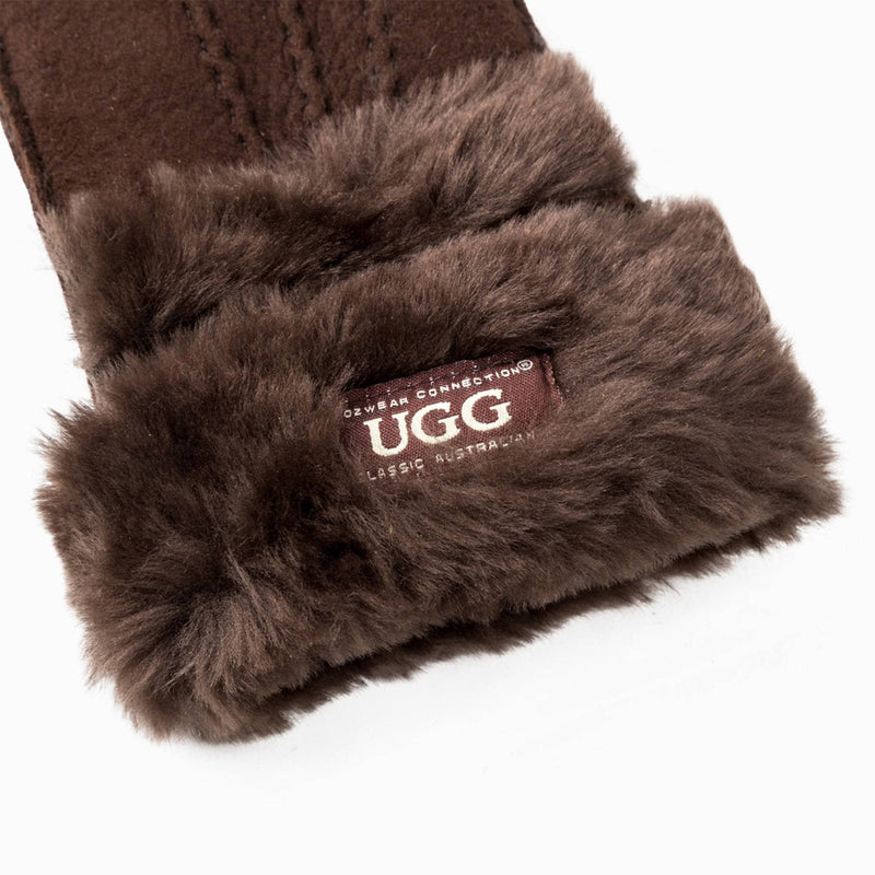 - UGG Premium Double Cuff Sheepskin Gloves - UGG Boot Australia