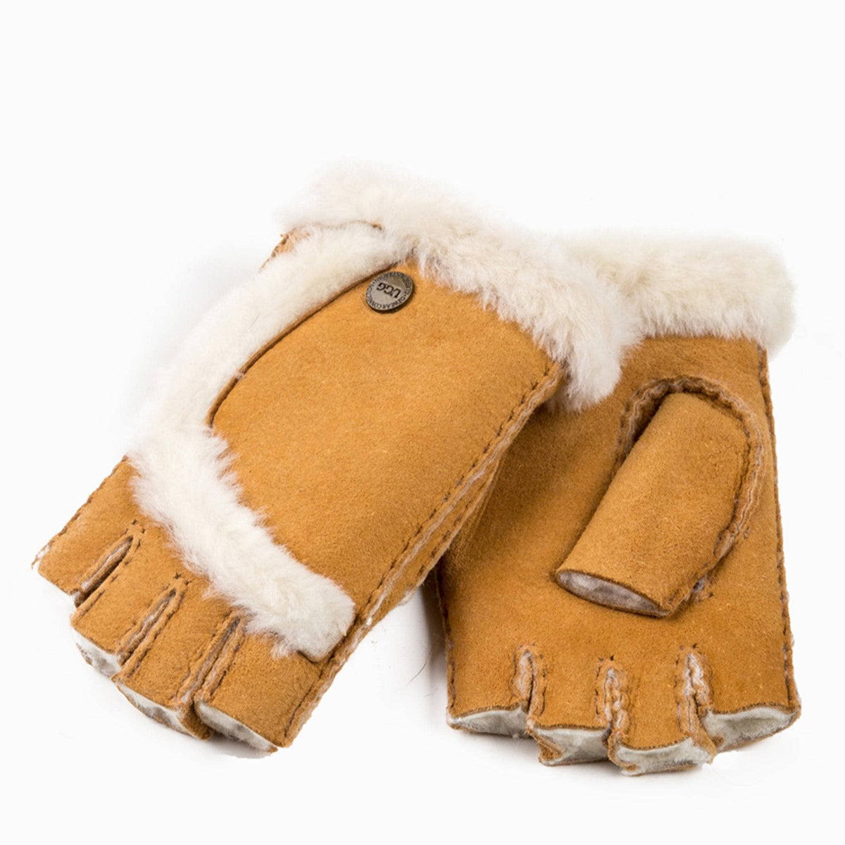 - UGG Premium Fingerless Sheepskin Gloves - UGG Boot Australia