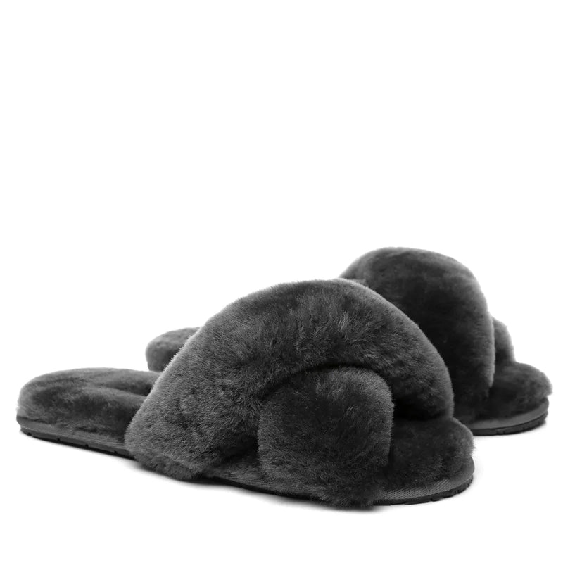  - UGG Premium Fluff Slippers - Original UGG Australia Classic