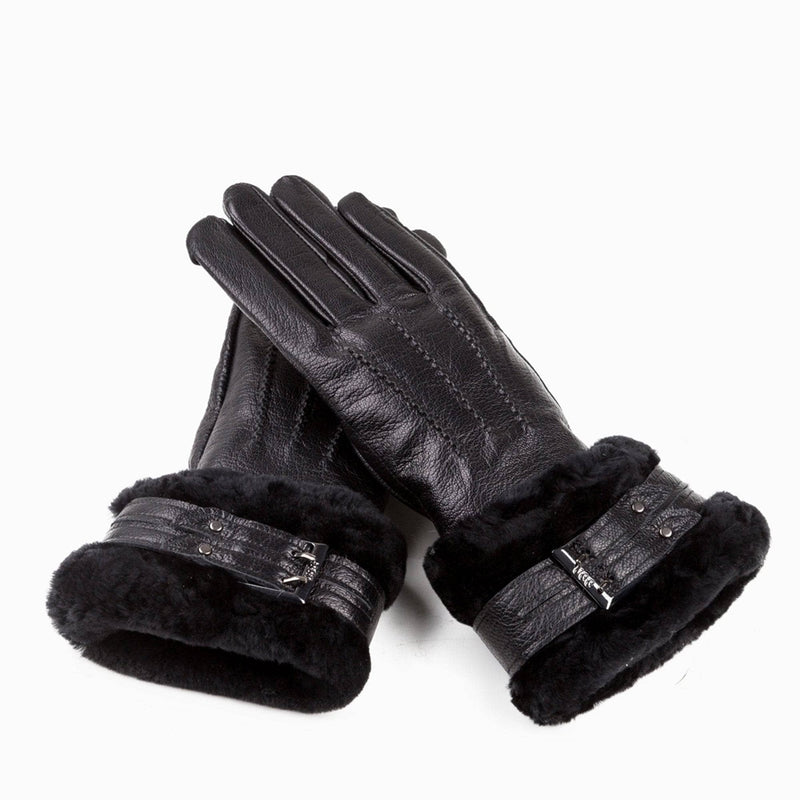 - UGG Premium Lambskin Cuff Gloves - UGG Boot Australia