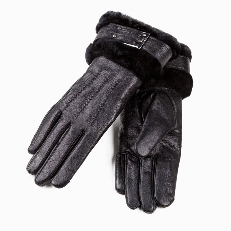 - UGG Premium Lambskin Cuff Gloves - UGG Boot Australia