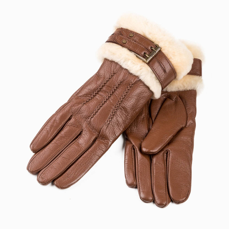 - UGG Premium Lambskin Cuff Gloves - UGG Boot Australia