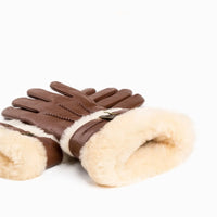- UGG Premium Lambskin Cuff Gloves - UGG Boot Australia