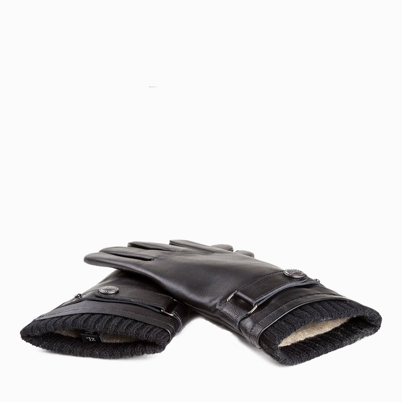 - UGG Premium Touch Screen Men's Silver Stud Gloves - UGG Boot Australia