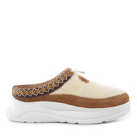 Platinum Tassietie Platform Ugg Slippers