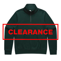 WO'S STENCIL HALF ZIP