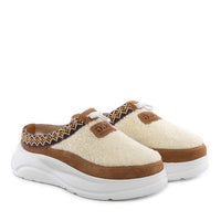 Platinum Tassietie Platform Ugg Slippers